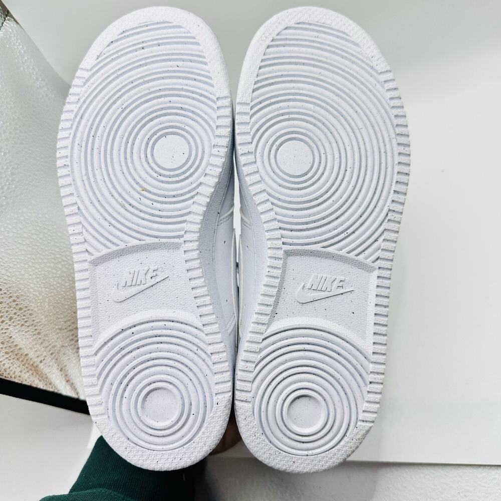 Nike Court Vision Low Women Triple White Casual Shoes (CD5434-100) | Size 6 - Picture 6 of 10